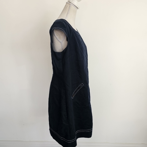 LAST CHANCE - R&K Originals Navy Shift Dress - Picture 7 of 9